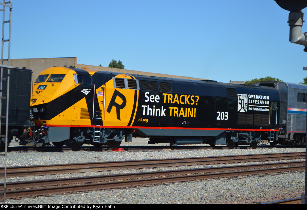 The Amtrak Honey Bee Unit in Fullerton